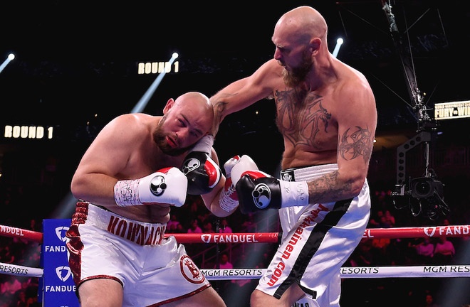 Helenius completed the double over Kownacki Photo Credit: Frank Micelotta/Fox Sports/PictureGroup