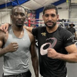 Amir Khan has been training with Terence Crawford in the lead-up to his fight with Kell Brook on February 19 Photo Credit: @amirkingkhan Instagram