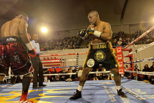 lunga Junior Makabu beats Thabiso Mchunu by Split Decision of the judges 116-112, 113-115, 115-113, to retain his WBC World Cruiserweight title last night at the Don King Boxing Promotions Undercard in Ohio,USA
