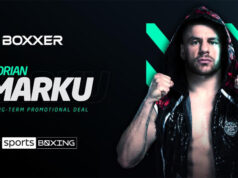Florian Marku has inked a long-term promotional deal with BOXXER Photo Credit: BOXXER