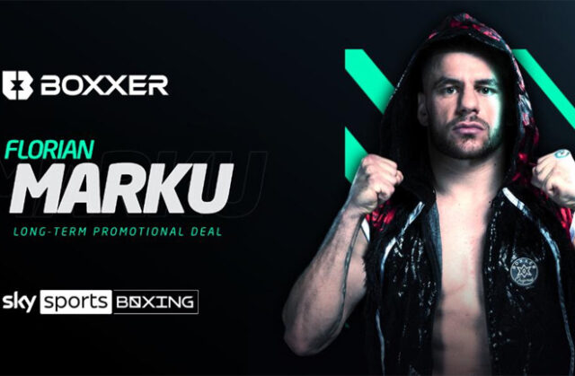 Florian Marku has inked a long-term promotional deal with BOXXER Photo Credit: BOXXER