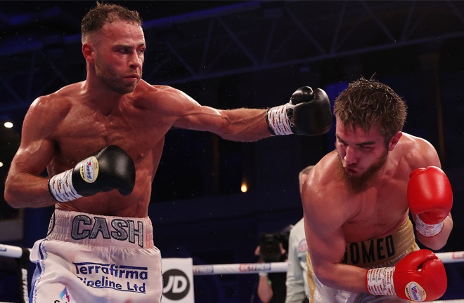 Cash fought back to win by unanimous decision Photo Credit: Mark Robinson/Matchroom Boxing