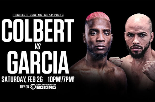 Chris Colbert clashes with Hector Luis Garcia in Las Vegas this Saturday night