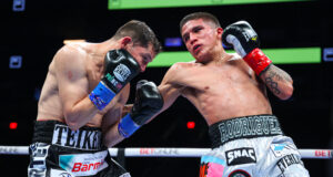 A new star in boxing emerged last night as the WBC World Super Flyweight title was claimed by Jesse Rodriguez who defeated Carlos Cuadras. Photo Credit: DAZN Boxing (Twitter).