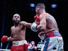 Chris Eubank Jr settled his rivalry with Liam Williams with a unanimous decision win in Cardiff Photo Credit: Lawrence Lustig/BOXXER