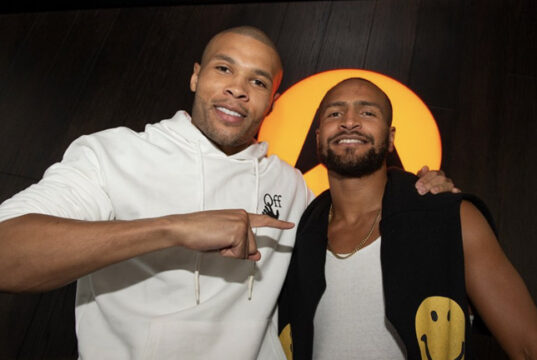 Chris Eubank Jr and Harlem Eubank appear on the same bill in Cardiff on Saturday night Photo Credit: Instagram @harlemeubank