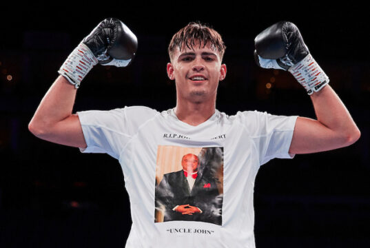 John Hedges is preparing to make his return on February 27 Photo Credit: Mark Robinson/Matchroom Boxing