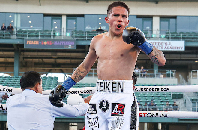 Rodriguez steps up in weight to fight for his first world title Photo Credit: Ed Mulholland/Matchroom