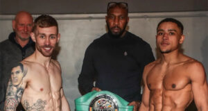 Marcel Braithwaite takes on Scott Allan for the vacant WBC International super flyweight title on Saturday Photo Credit: @blackflashpromotions Instagram