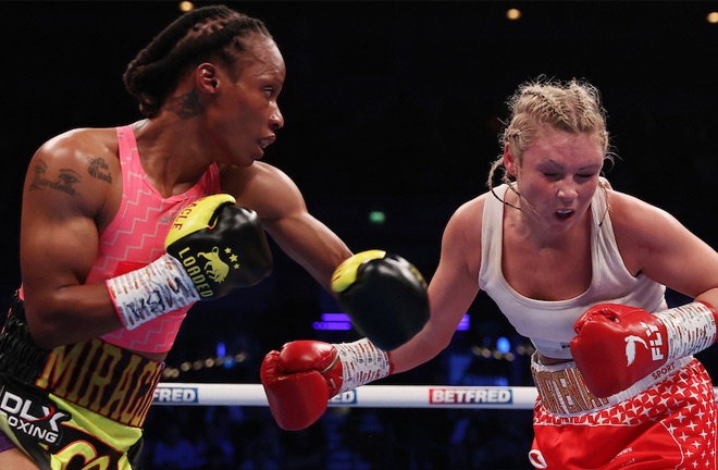 Mitchell overcame Courtenay in October to become WBA bantamweight champion Photo Credit: Mark Robinson/Matchroom Boxing