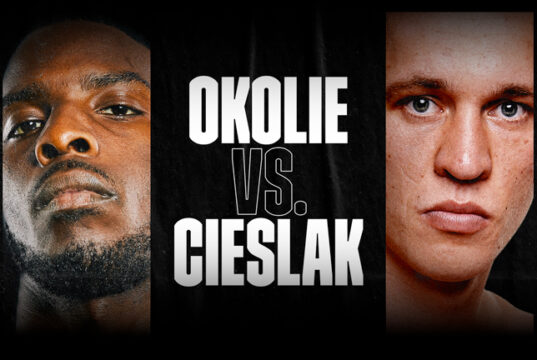 Lawrence Okolie returns to the ring this Sunday as he takes on Michal Cieslak at the 02 in London.