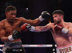 John Ryder beat Daniel Jacobs by split decision in London on Saturday night Photo Credit: Mark Robinson/Matchroom Boxing