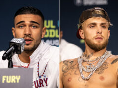 Tommy Fury has responded to comments made by rival Jake Paul Photo Credit: Amanda Westcott/SHOWTIME