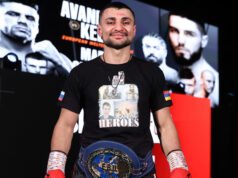 Avanesyan makes the fifth defence of his European title Photo Credit: Mark Robinson/Matchroom Boxing