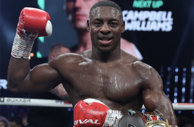 British light heavyweight champion, Dan Azeez returns to action on March 26 Photo Credit: Lawrence Lustig / BOXXER