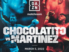 Roman Gonzalez vs Julio Cesar Martinez takes place at Pechanga Arena in San Diego and broadcasts on DAZN this Saturday night.