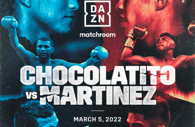 Roman Gonzalez vs Julio Cesar Martinez takes place at Pechanga Arena in San Diego and broadcasts on DAZN this Saturday night.