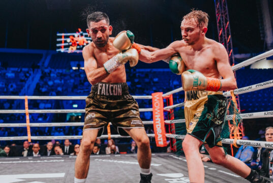 Sunny Edwards defeated Muhammad Waseem via a UD win in Dubai last night as he eyes a unification bout next. Photo Credit: Probellum.