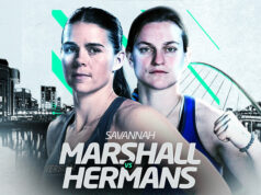 Savannah Marshall defends her WBO middleweight title against Femke Hermans on Saturday in Newcastle Photo Credit: BOXXER