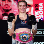 Marshall makes a third defence of her WBO title against Hermans Photo Credit: Dave Thompson/Matchroom Boxing