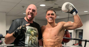 David Nyika is feeling at home training with Tyson Fury and co in Morecambe Photo Credit: Instagram @davidnyika