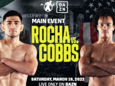 Alexis Rocha faces Blair Cobbs in a welterweight battle in Los Angeles on Saturday night Photo Credit: Golden Boy Promotions