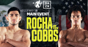 Alexis Rocha faces Blair Cobbs in a welterweight battle in Los Angeles on Saturday night Photo Credit: Golden Boy Promotions