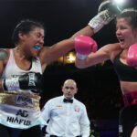 Farias edged out Ryan on points Photo Credit: Mark Robinson/Matchroom Boxing