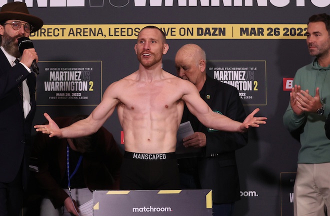 Walsh has moved up to lightweight Photo Credit: Mark Robinson/Matchroom Boxing