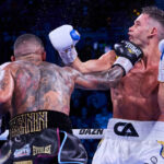Benn knocked out Algieri in four rounds in December Photo Credit: Mark Robinson/Matchroom Boxing