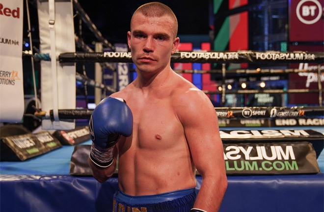 Cain looks to defend his undefeated streak Photo Credit: Queensberry Promotions