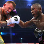 Essuman overcame Tetley to retain his belts Photo Credit: Mikey Williams / Top Rank via Getty Images