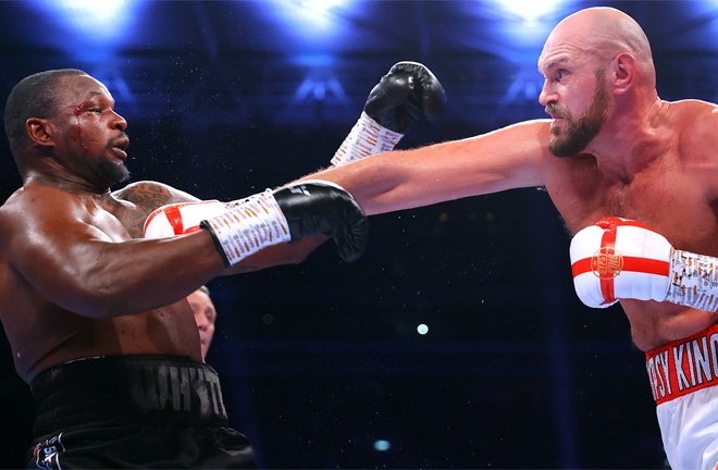 Fury largely dominated Whyte who sustained a cut by his right eye Photo Credit: Mikey Williams / Top Rank via Getty Images