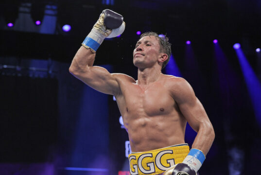 Gennady Golovkin overcame Ryota Murata to become unified middleweight world champion in Japan on Saturday Photo Credit: Michael Owens/Matchroom