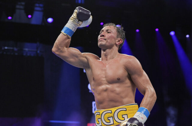 Gennady Golovkin overcame Ryota Murata to become unified middleweight world champion in Japan on Saturday Photo Credit: Michael Owens/Matchroom