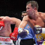 Golovkin stopped Szeremeta in seven rounds in December 2020 Photo Credit: Melina Pizano/Matchroom