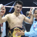 Murata holds the WBA ‘super’ title Photo Credit: Sumio Yamada