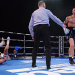 Parker stopped Morrison in four rounds in November Photo Credit: Queensberry Promotions