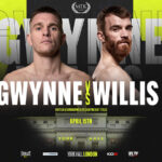 Gavin Gwynne and Luke Willis meet for the British and Commonwealth lightweight titles on Friday Photo Credit: MTK Global