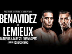 Former two-time world champion David Benavidez takes on David Lemieux for the WBC Super Middleweight Interim Title this Saturday night in Arizona.