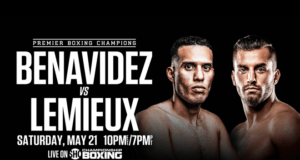 Former two-time world champion David Benavidez takes on David Lemieux for the WBC Super Middleweight Interim Title this Saturday night in Arizona.