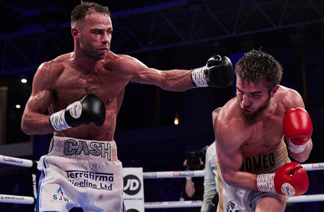 Cash overcame Madiev in February Photo Credit: Mark Robinson/Matchroom Boxing