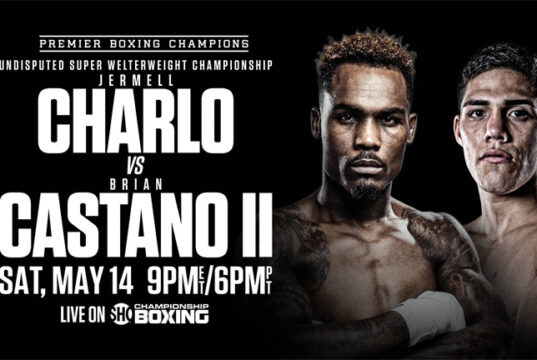 Jermell Charlo faces Brian Castano in a rematch to crown the undisputed super welterweight champion