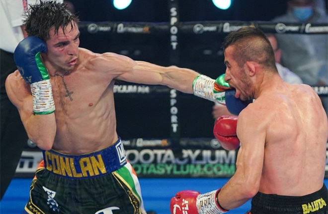 Baluta was edged out by Conlan last April Photo Credit: Queensberry Promotions