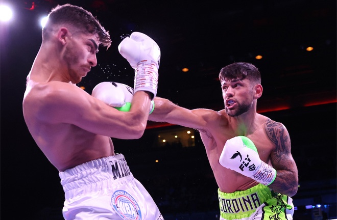 Cordina overcame Khatchatryan in his last outing in December Photo Credit: Mark Robinson/Matchroom Boxing