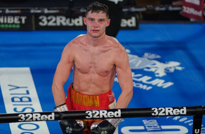 Joshua Frankham looks to extend his unbeaten record Photo Credit: Queensberry Promotions