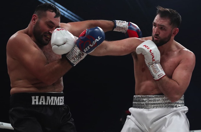 Fury retired Hammer after five rounds in October Photo Credit: Lawrence Lustig/BOXXER