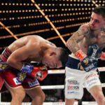 Kambosos Jr pulled off a stunning upset against Lopez Photo Credit: Ed Mulholland/Matchroom