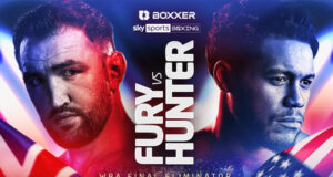 Hughie Fury will face Michael Hunter at the AO Arena, Manchester on July 2 on Sky Sports Photo Credit: BOXXER