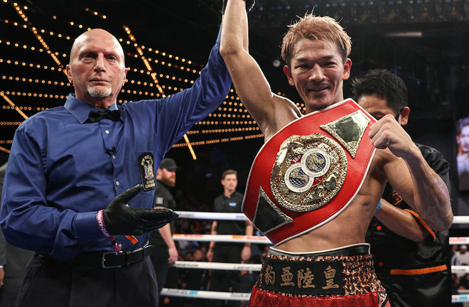 Ogawa makes a first defence of his IBF crown Photo Credit: Ed Mulholland/Matchroom